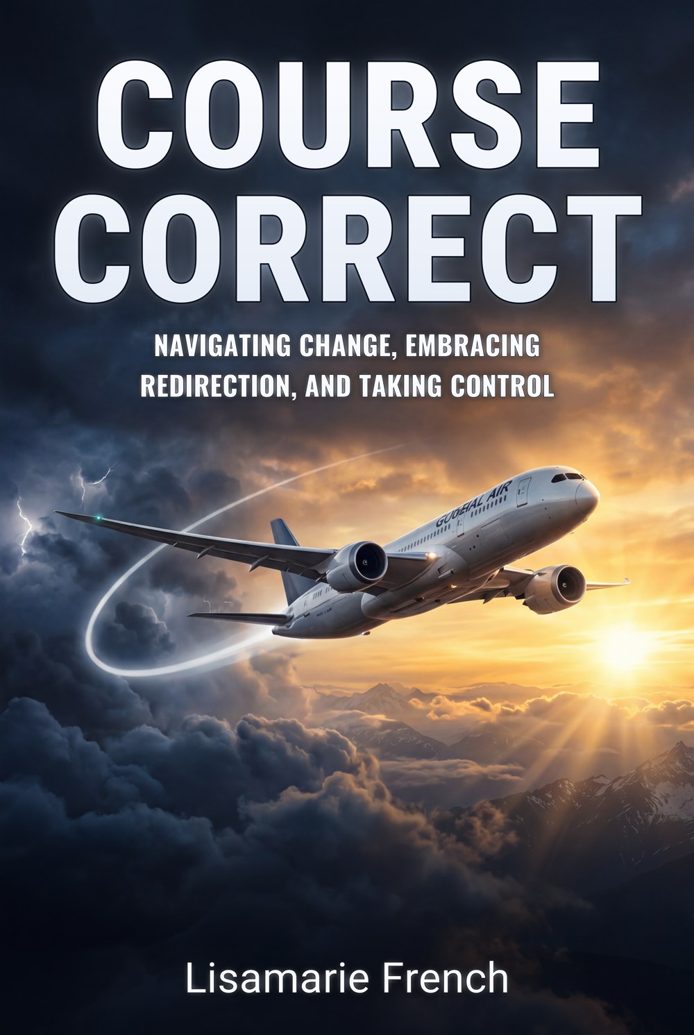 Course Correct book cover by Lisamarie French